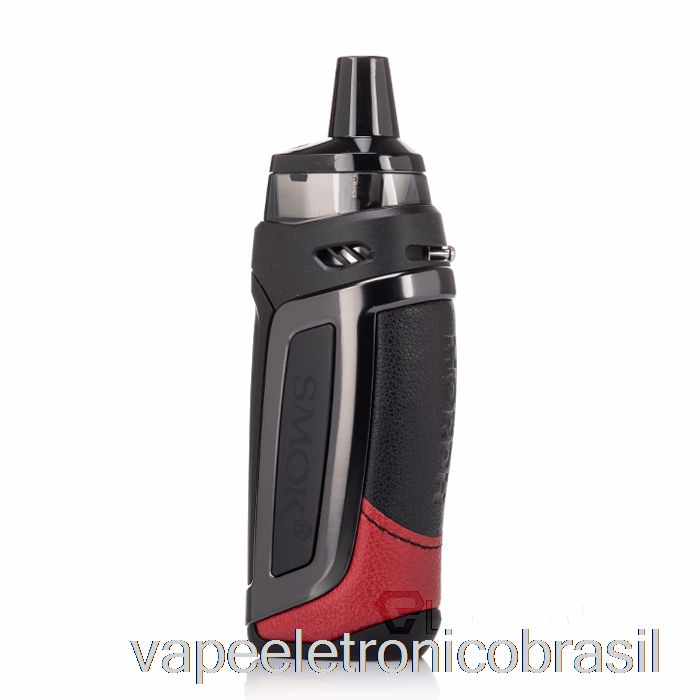 Vape Recarregável Smok Morph Pod-80 Kit Preto Vermelho